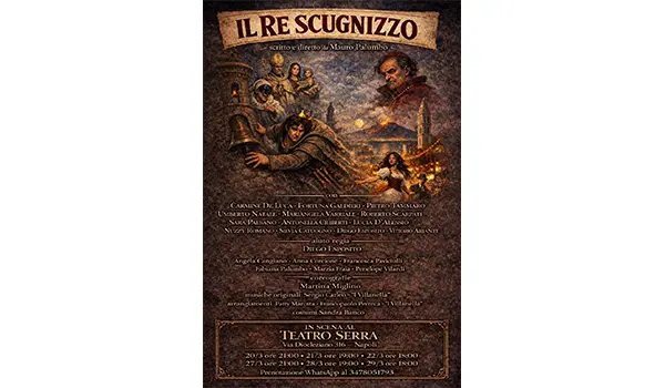 “Il Re scugnizzo” al Teatro Serra in scena gli allievi 