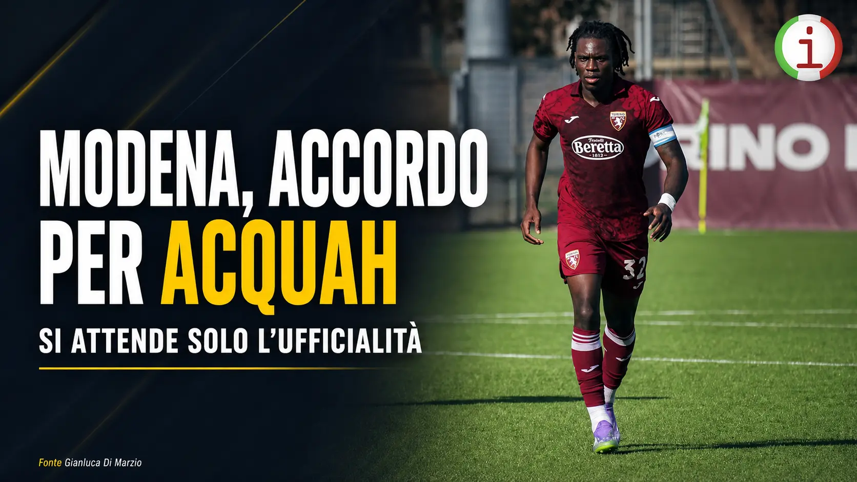 Calciomercato Modena, accordo raggiunto per Wisdom Acquah: si attende solo l’ufficialità