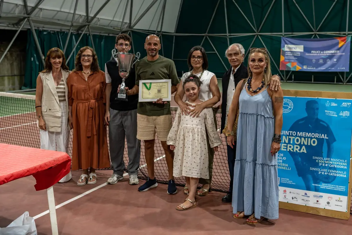 Tennis, grande successo e record di iscritti da tutta la Calabria per il "5° Memorial Antonio Cerra" a Soveria Mannelli