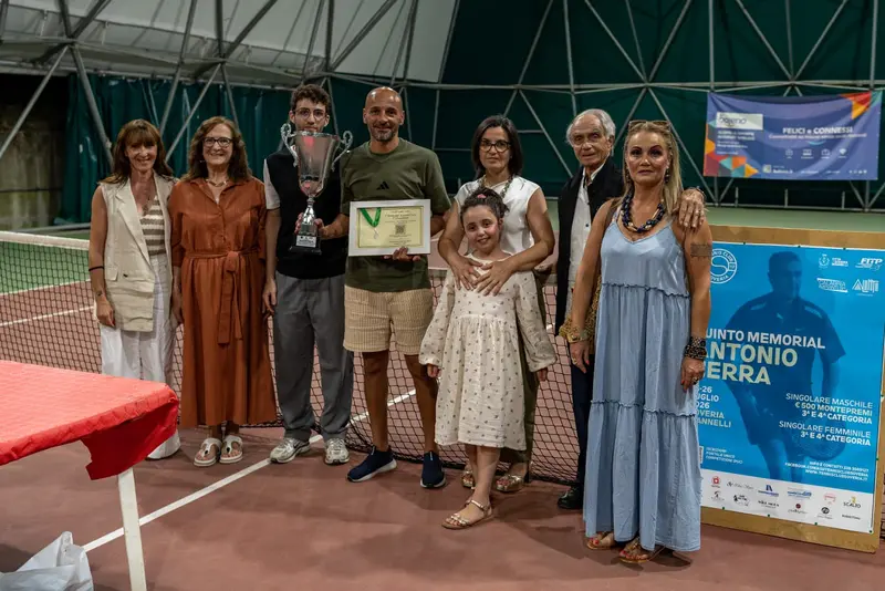 Tennis, grande successo e record di iscritti da tutta la Calabria per il "5° Memorial Antonio Cerra" a Soveria Mannelli