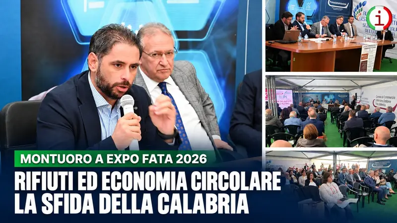Rifiuti ed economia circolare in Calabria Montuoro rilancia la sfida a Expo FATA 2026