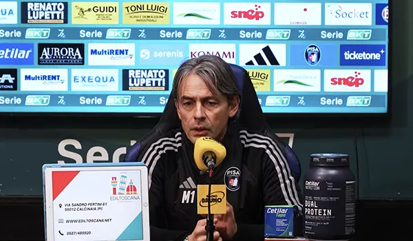 Catanzaro-Pisa, Mister Inzaghi: "Pronti a infrangere il tabù e giocare la nostra partita" (Video)