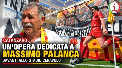 Massimo Palanca e Catanzaro: L'Opera d'Arte che celebra una Leggenda del Calcio