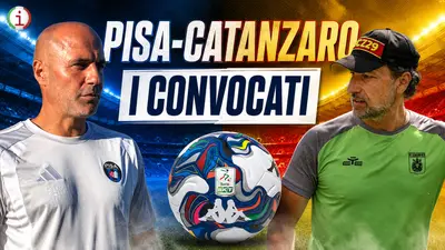 Pisa Catanzaro, tutti i convocati per la sfida della seconda giornata di Serie B