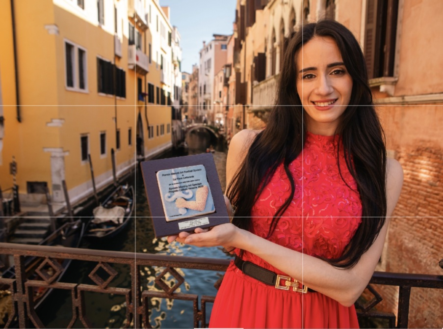Premio Leone D'oro a Venezia per celebrare il successo internazione della danzatrice Roberta Di Laura