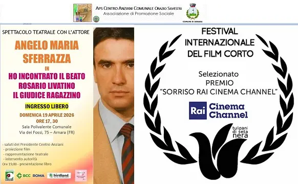 Ad Arnara, in Ciociaria, omaggio al Giudice Livatino ucciso dalla mafia