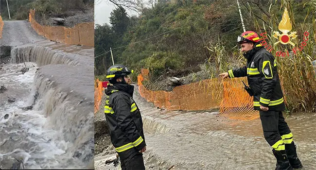 Maltempo in Calabria, Vvf: interventi in aumento tra Catanzaro, Crotone e Reggio. Video