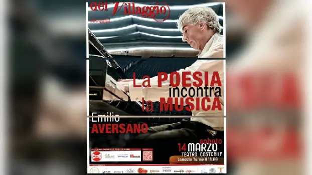 Emilio Aversano ospite del primo appuntamento del «Sabato del Villaggio»