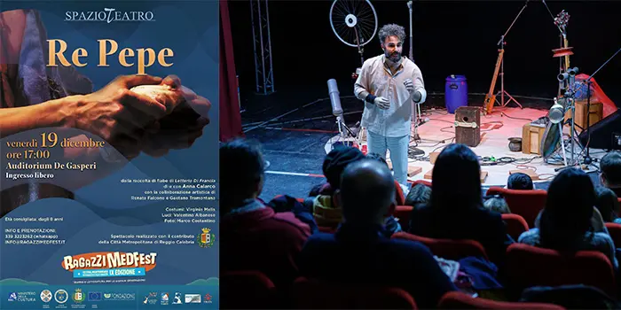 Ragazzi MedFest: la fiaba di “Re Pepe” prende forma con la prima nazionale di SpazioTeatro