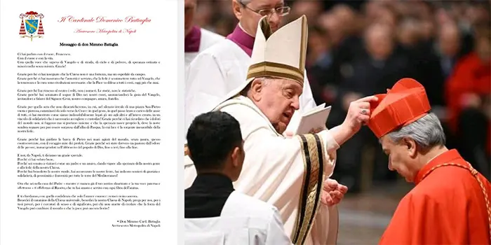 Il commosso saluto di Don Mimmo Battaglia a Papa Francesco: “Ci hai parlato con il cuore”