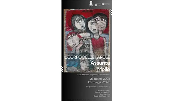 “Il corpo delle parole” mostra personale di Assunta Mollo alla Casa Museo Gullo