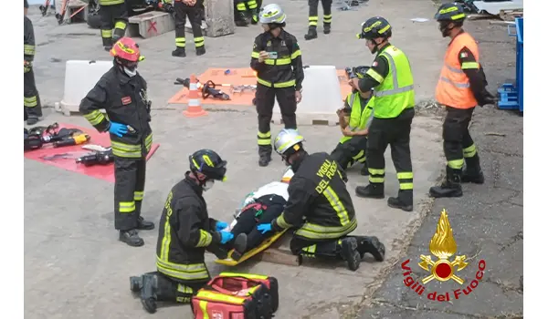 I Vvf della Calabria a Roma per l’esercitazione Nazionale “Italian Rescue Training” Video