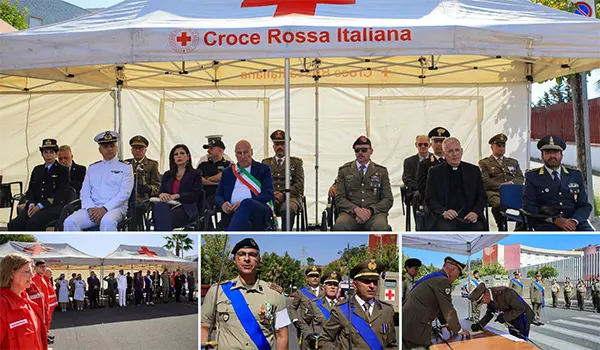 Il corpo militare volontario della Croce Rossa Italiana celebra il suo 160° anniversario a Crotone