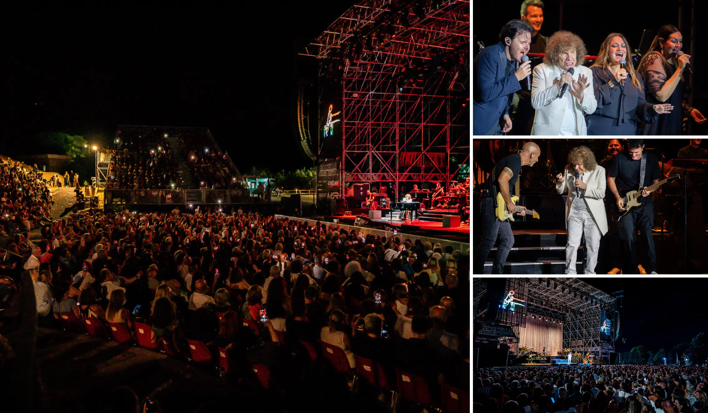 Roccella Summer Festival 2026, Riccardo Cocciante incanta il Teatro al Castello. Grande attesa per il concerto del 13 agosto di Mannarino 