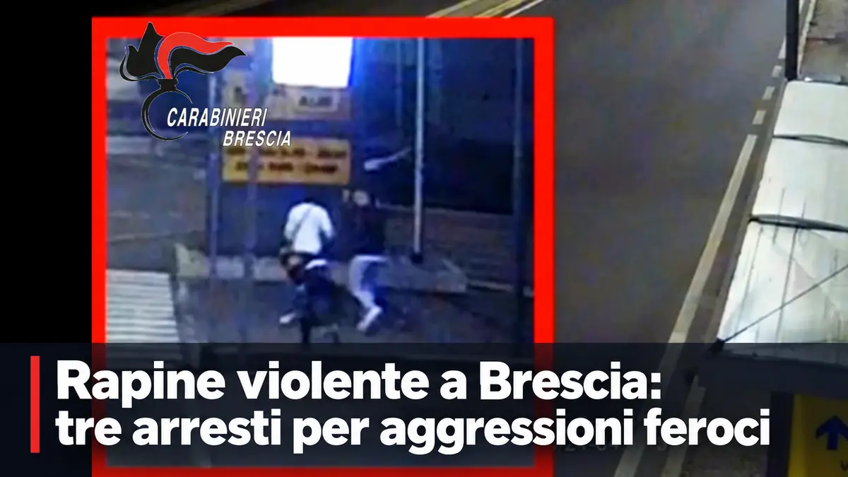 Rapine violente a Brescia: tre arresti per aggressioni feroci