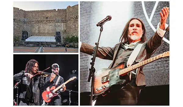 Fatti di Musica 2025: domani sera storico ritorno Degli Afterhours di Manuel Agnelli in Piazza Castello di Reggio Calabria, opening per Asperax