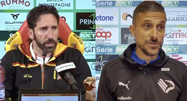 Catanzaro-Palermo 1-3: Fabio Caserta ammette le difficoltà, Alessio Dionisi esalta il carattere rosanero (Video)