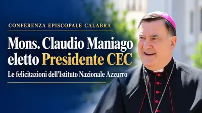 Elezione Presidenza CEC: le felicitazioni dell’Istituto Nazionale Azzurro a S.E. Mons. Claudio Maniago