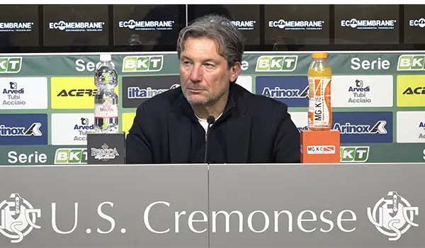 Calcio Serie B.  Mister Stroppa: "La nostra perseveranza è stata ripagata" (Video)