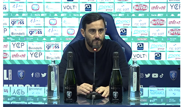 Empoli-Catanzaro 1-0: Aquilani analizza la sconfitta e sprona i suoi