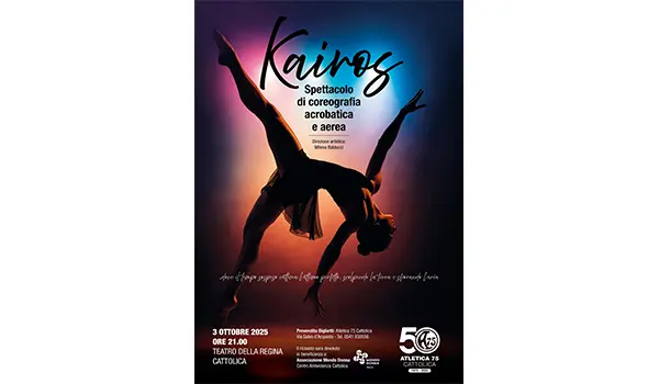 Cattolica, al Teatro della Regina va in scena “KAIROS: Il tempo sospeso che diventa arte”