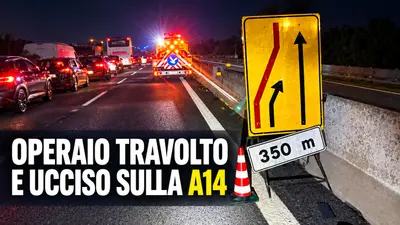 Operaio travolto e ucciso sulla A14 a Bologna, automobilista positivo all’alcol test