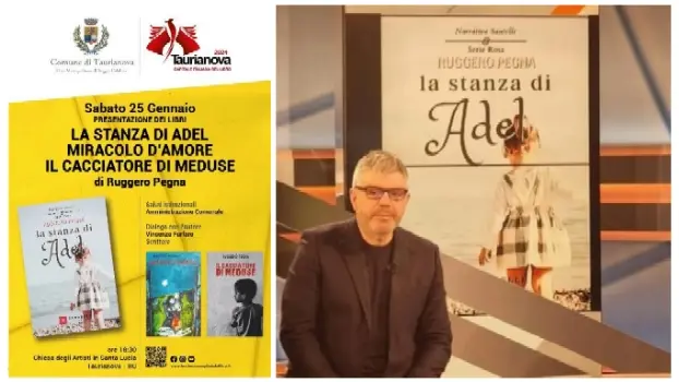 I romanzi di Ruggero Pegna domani a Taurianova Capitale del Libro