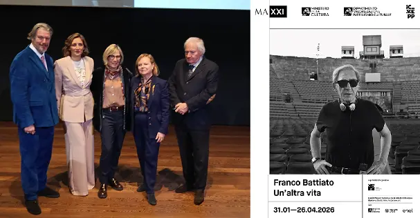 Al Maxxi di Roma l’altra vita di Franco Battiato