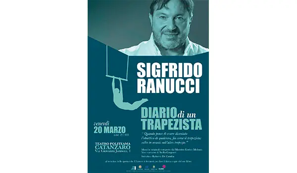 Da Report al Teatro Politeama di Catanzaro, Sigfrido Ranucci racconta il dietro le quinte delle sue inchieste