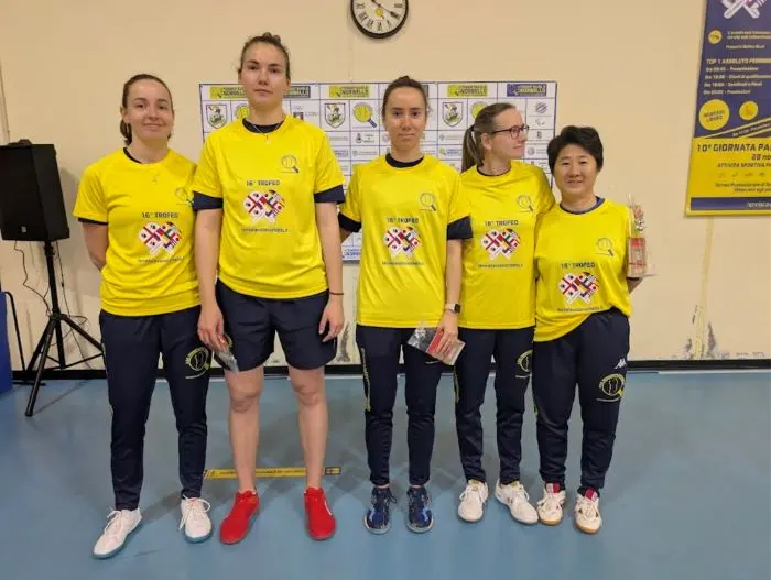 Tennistavolo Norbello: c'è la Coppa Italia femminile 2026 