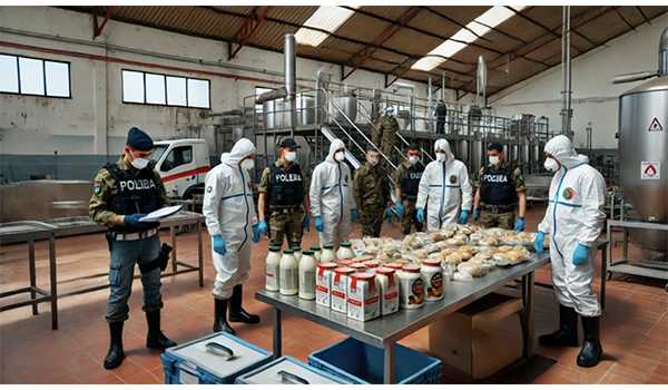 Cibi scaduti e irregolarità: sequestri in uno stabilimento dolciario nel Vibonese