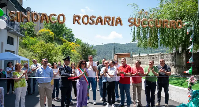 San Giovanni in Fiore. Via Cimabue rinasce: la Sindaca Succurro restituisce dignità al quartiere (Video)