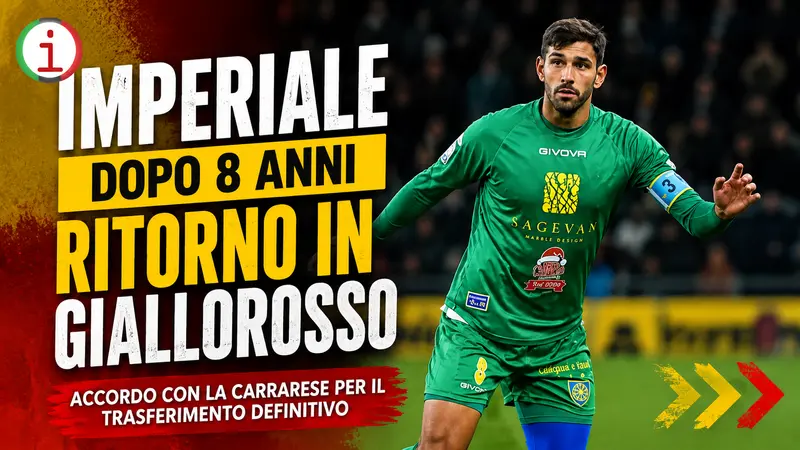 Marco Imperiale, dopo 8 anni il ritorno in giallorosso: il Catanzaro riabbraccia il difensore
