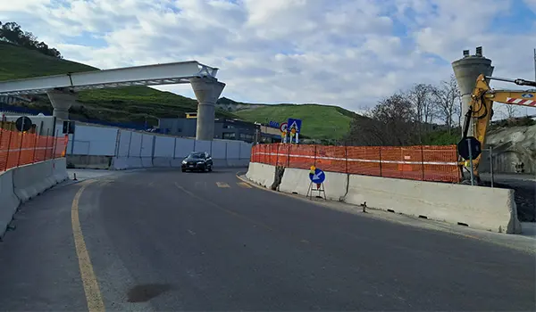 Catanzaro, varo delle travi: chiusura temporanea di via Conti Falluc