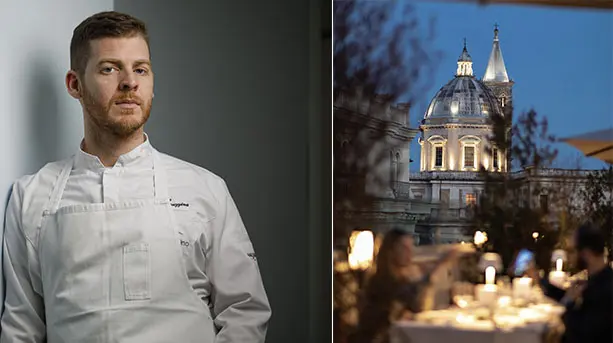 Luca Abbruzzino, tradizione e genio creativo nell’ultima data  di Chef sotto le Stelle al DoubleTree by Hilton Rome Monti