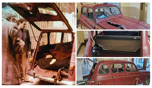 Renault 4 di Aldo Moro a Catanzaro: mostra storica per le Giornate della Legalità