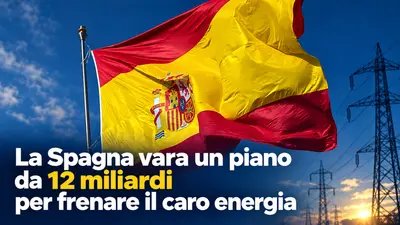 La Spagna vara un piano da 12 miliardi per frenare il caro energia