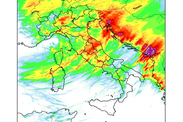 Maltempo in arrivo: forti temporali e nubifragi su diverse regioni tutti i dettagli