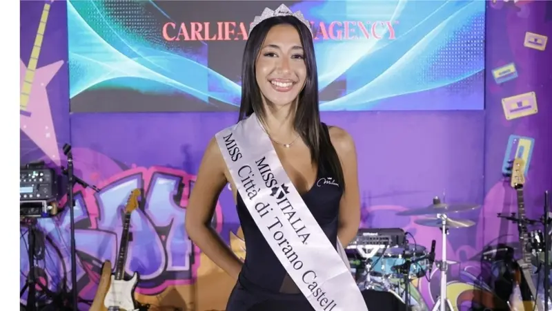 Miss Italia Calabria incorona Alessandra Romano Miss Città di Torano Castello 2026