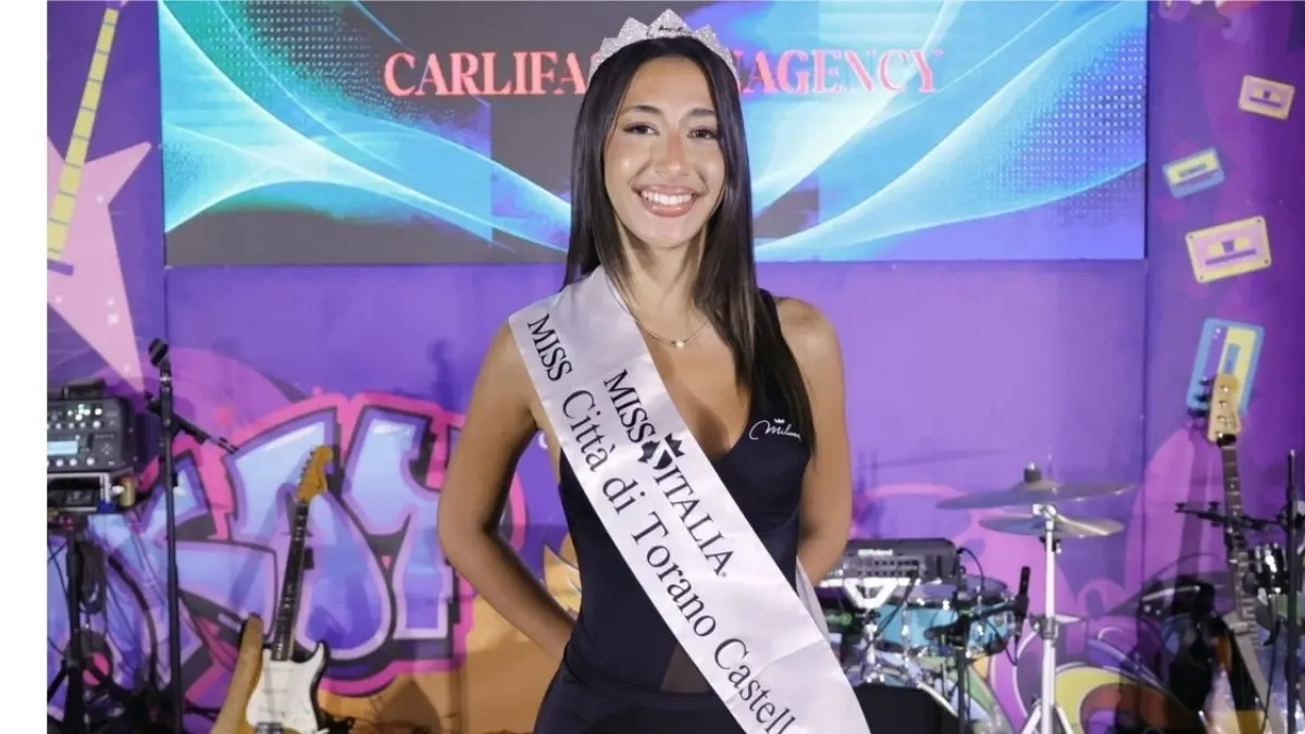 Miss Italia Calabria incorona Alessandra Romano Miss Città di Torano Castello 2026