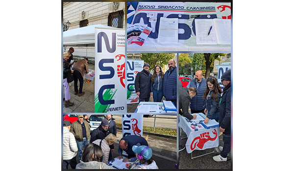 Il Nuovo Sindacato Carabinieri ringrazia Vicenza