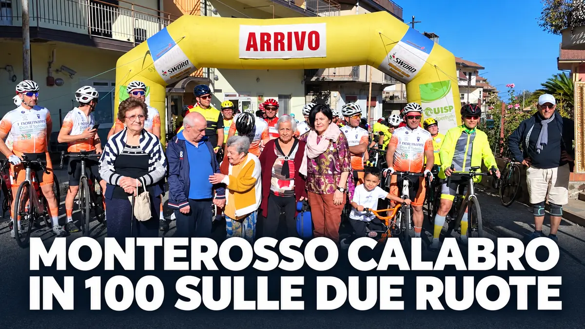 Monterosso Calabro, circa 100 ciclisti alla manifestazione dell’ASD I Normanni