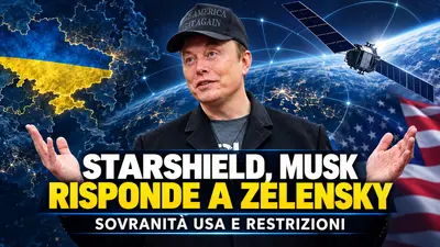 Starshield e la sovranità americana: Musk risponde a Zelensky sulle restrizioni