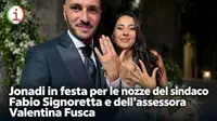 Jonadi in festa per le nozze del sindaco Fabio Signoretta e dell’assessora Valentina Fusca