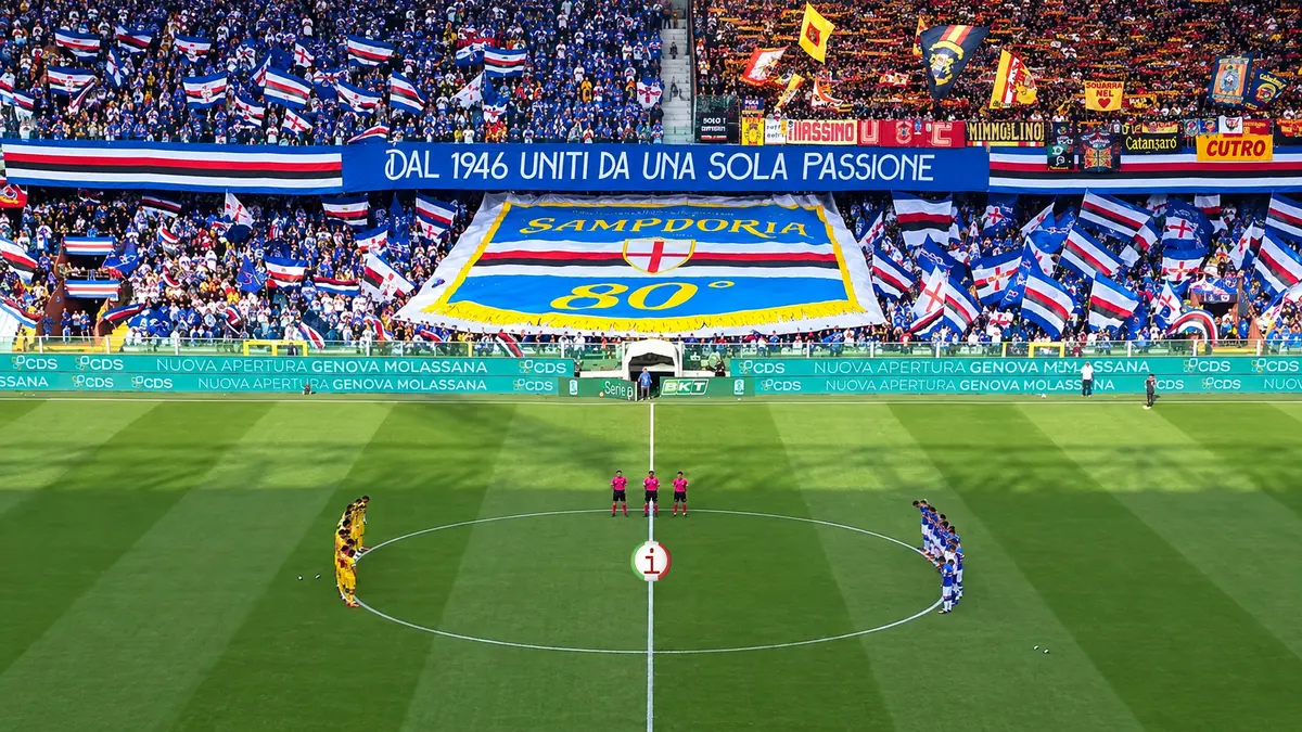 Sampdoria-Catanzaro 2-1, beffa nel finale: giallorossi ko nonostante l’uomo in più