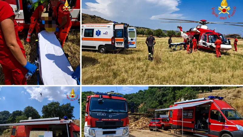 Montepaone, Stefano Corabi ritrovato vivo in una zona impervia e affidato al personale sanitario