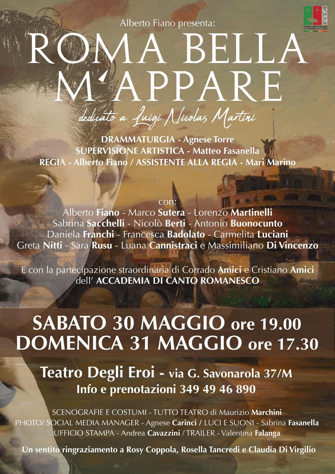 ROMA BELLA M'APPARE