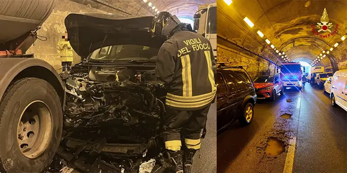 Maxi tamponamento in galleria a Messina: traffico in tilt sull’autostrada A20, oltre 80 veicoli coinvolti
