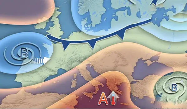 Previsioni Meteo: l’anticiclone cede, in arrivo piogge e rovesci nel weekend