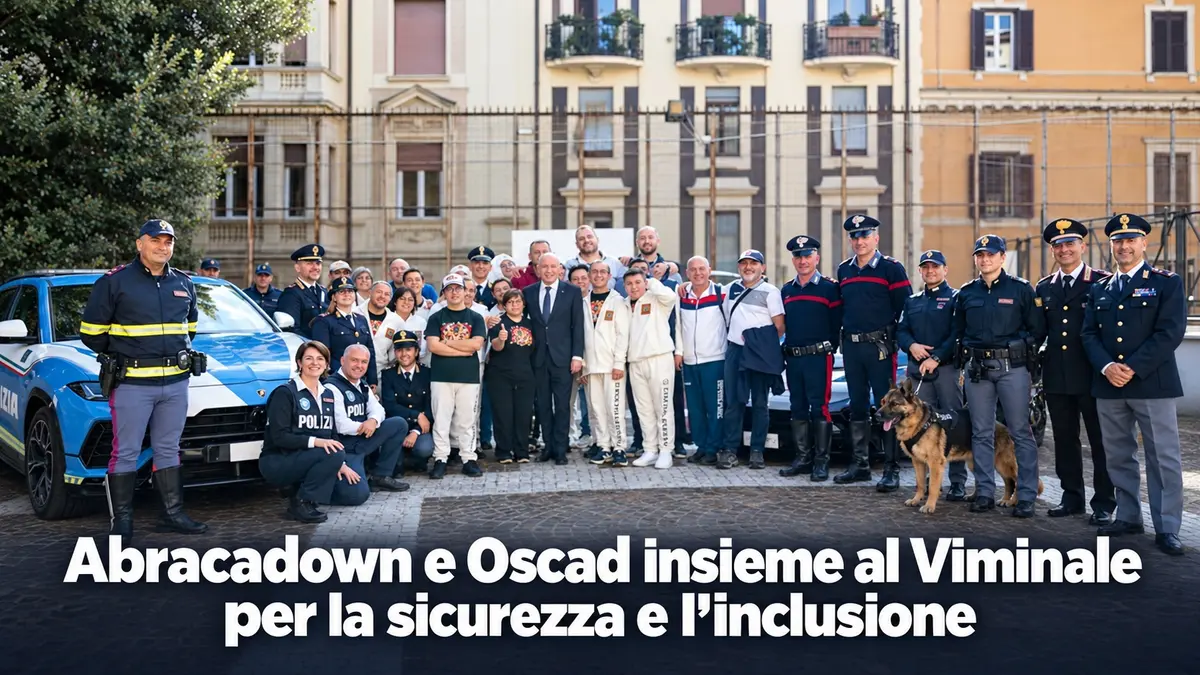 Abracadown e Oscad insieme al Viminale per la sicurezza e l'inclusione